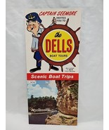 Captain Seemore The Dells Boat Tours Scenic Boat Trips Brochure - $11.88