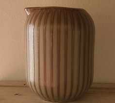 Artisanal Kitchen Supply Soto Creamer ~ Sand in Color ~ Stoneware ~ 3&quot; x 4&quot; - $22.44