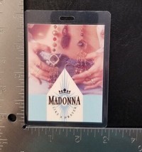 Madonna - Vintage Like A Prayer Original Tour Concert Laminate Backstage Pass - £16.03 GBP