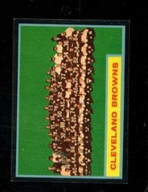 1962 TOPPS #37 BROWNS TEAM EXMT BROWNS *X96780 - $17.40