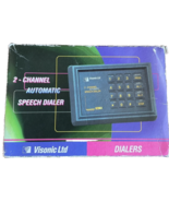 Visonic LTD DL-125c FCC 2 Channel Speech Dialer - $2,112.12 MXN