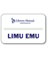LIMU EMU AND DOUG 2 PIECE NAME BADGE PROPS HALLOWEEN COSPLAY PIN BACKS - $27.99