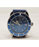 BREITLING Superocean Heritage B20 Automatic 42 Blue Rubber A23870 200M W... - $6,454.87 CAD