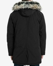  Michael Kors Men&#39;s Hooded Bib Snorkel Parka Coat Fur Trim BLACK SZ M NE... - £275.50 GBP
