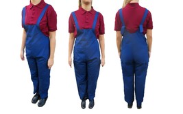 Vintage Serbian Army blue dungarees overall military jumpsuit flight suit boiler - £15.44 GBP