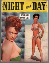 Night &amp; Day  9/1950-Val Njord cover-Irish McCalla-Shena-roller derby-VG - £69.41 GBP
