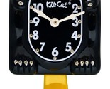 Limited Edition Black/Yellow Kit-Cat Klock Swarovski Crystals Jeweled Clock - £96.34 GBP