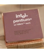 Intel Pentium P166 A80503166 166MHz CPU Processor with MMX - Tested &amp; Wo... - $32.01 CAD