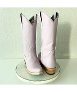 Lane EMMA JANE Womens Purple Cowboy Boots 9 Western Cowgirl Mid Calf Poi... - $242.89 CAD