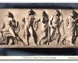 RPPC Briseis and Achilles Marble Relief by Georg Christian Freund Postca... - $4.50