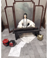 1:6 Chinese Ethnic Instrument Guqin(古琴) for 1/6 Scale Doll / Art / Decor... - $148.14 MXN+