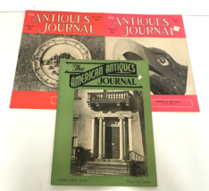 Antiques journal and American antiques journal 3 publication lot 1960&#39;s - $19.75