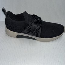 Mark Nason Los Angeles Black Knit Slip On Sneaker Shoe Size 8 - $38.61
