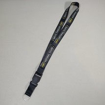 Army National Guard Lanyard With Quick Release Clip Wisconsin Black - £6.99 GBP