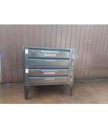 PIZZA OVEN COMMERCIAL BLODGETT 961 P NATURAL DECK GAS DOUBLE WITH  NEW S... - $3,955.05