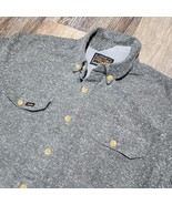 Volcom Shirt Gray Button Down Pocket Long Sleeve Collared Modern Fit Men... - $14.99
