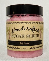 Organic Wild Passion Body Sugar Scrub(Vegan)(Cruelty-Free) 12oz - £13.29 GBP