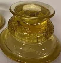 Federal Glass Madrid Custard Cups 2-7/8&quot; x 2&quot; H&quot;(O9t of 5)  Amber Color ... - $32.00