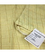 Throw Pillow Cover 18&quot; X 18&quot; Set of 2 Textured Linen Solid Lemon Meringu... - £9.48 GBP