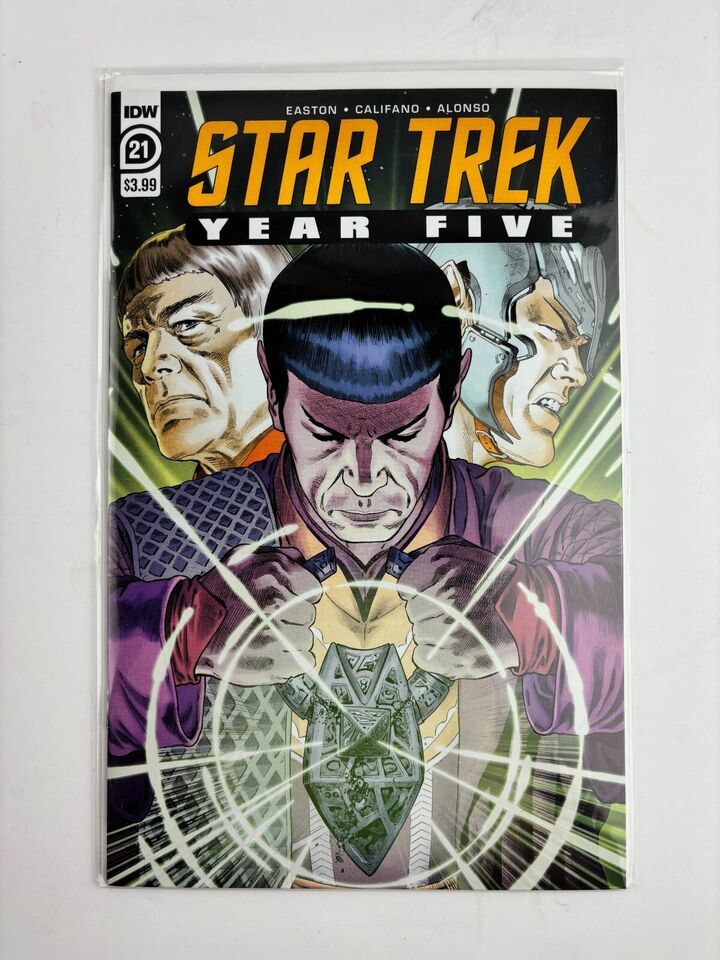 Star Trek Year Five #21 IDW 2021 Kirk Spock Thompson - $3.99