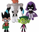 New Set of 4 Teen Titans Go  Plush 10 inches Toys. New. Official - $52.91