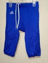 Adidas Men&#39;s MD Techfit Primeknit Football Pants No Pads Blue M99632 SZ L New - £38.69 GBP