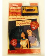 Pocahontas Bilingual Read Along Story Book &amp; Audio Cassette English / Sp... - £15.62 GBP