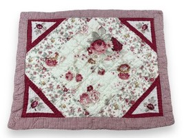 1 Waverly Norfolk Vintage Rose Garden Room Quilted Embroidered Standard ... - $27.23