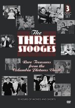 The Three Stooges - Rare Treasures From The Columbia Pictures Vault on DVD - $25.00