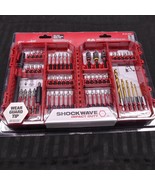 Milwaukee 60 Piece Screw Driver Drill Bit Set Impact Duty SHOCKWAVE Allo... - $58.01