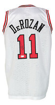 Demar Derozan Unterzeichnet Eigener Weiß Basketball Trikot Bas - £138.77 GBP