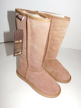 EMU Bronte HI Chestnut Suede Merino Wool Tall Boots Size 5 Brand New No Box - £94.55 GBP
