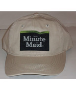 NEW!  Minute Maid STONE KHAKI NOVELTY BASEBALL HAT - €19,94 EUR