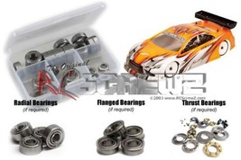 RCScrewZ Metal Shielded Bearing Kit ser032b for Serpent S411 ERYX 4.0 #400017/18 - £38.18 GBP