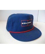 Kolene Hat Vintage Blue Snapback Rope Baseball Cap Made USA - £12.08 GBP