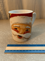 Santas Diner Christmas Coffee Mug-Prima Designs Res/Green EUC - $6.14