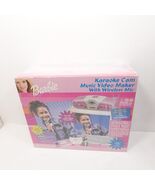 Barbie Karaoke Cam Music Video Maker With Wireless Microphone 2003 Matte... - €61,45 EUR