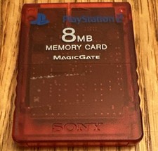 Sony PlayStation 2 Memory Card PS2 Genuine Official MagicGate 8MB SCPH-10020 - £7.83 GBP