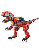 4-In-1 Transformer Toy Set,Transformer Dinosaur Building Kit,Dinosaur Brick Toy - £22.15 GBP