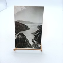 Vintage Kodak RPPC Black &amp; White Photo Postcard Skyline View Shoshone Reservoir - £8.98 GBP