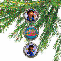 Disney Junior MIRA Royal Detective 3D Bottle Cap Christmas Ornament - $8.95