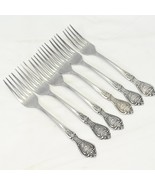Normandy Japan Dinner Forks 7-1/4&quot;  Stainless Lot of 6 - $772.58 MXN