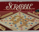 Vintage 1989 SCRABBLE Milton Bradley Crossword  Board Game Complete VGC ... - £15.76 GBP