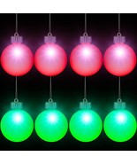 Outdoor Lighted Christmas Balls Waterproof Garden Yard Party Plastic LED... - £31.45 GBP