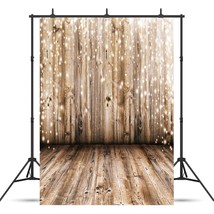 5X7Ft Rustic Wood Vinyl Photography Backdrop Nostalgia Wood Floor Photo Backdrop - £17.97 GBP