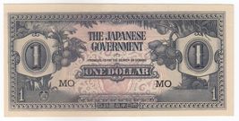 Malaya, One Dollar, 1942, The Japanese Government - WWII, PM5, UNC - $16.47
