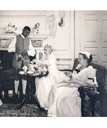 1940 Williamsburg Virginia The Governor&#39;s Palace Parlor Room Photogravur... - €25,73 EUR
