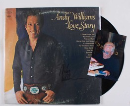 Andy Williams (d. 2012) Signed Autographed Record Album w/ Proof Photo - £31.85 GBP