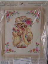Counted Cross Stitch Kit &quot;Mary-Mary Bearsworthy&quot; 8&quot; x 10&quot; - $9.99