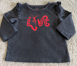 Dave Matthews Band DMB Gray Pink Love Long Sleeve Shirt 3-6 months - $6.37